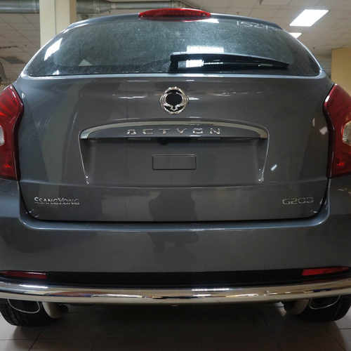 Захист заднього бампера для Ssang Yong Korando 2010+