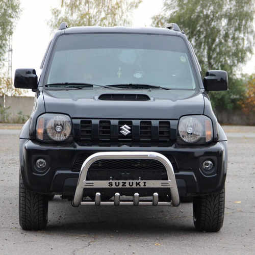 Кенгурятник з перемичкою і грилем D60 для Suzuki Jimny 1998+
