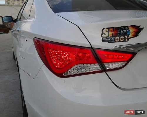 Задня світлодіодна оптика Hybrid Style для Sonata 2010+