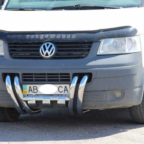 Захист переднього бампера для Volkswagen T5 2010+, T6 2015+