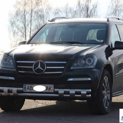 Захист переднього бампера для Mercedes GL X164 06-09