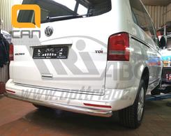Задній захист труба Can Otomotiv для VW T5, T6