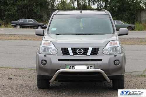 Захист переднього бампера для Nissan X-Trail 2007-2014