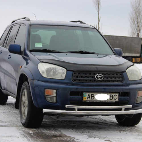 Захист переднього бампера для Toyota RAV4 (5D) 2000-2006