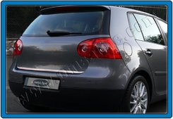 Хром накладка на нижнюю кромку крышки багажника (нерж.) для VW Golf 2004-2008
