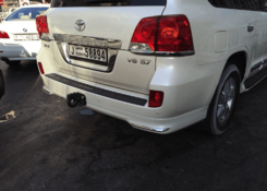 Спідниця заднього бампера Toyota Land Cruiser 200 2007-2015