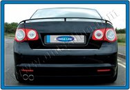 Хром накладка на нижню кромку кришки багажника (нерж.) для VW Jetta 2006-2011