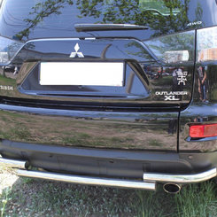 Захист заднього бампера для Mitsubishi Outlander XL 2006-2012