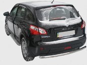 Захист заднього бампера для Nissan Qashqai 2007+