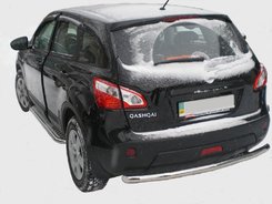 Захист заднього бампера для Nissan Qashqai 2007+
