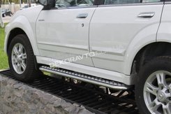 Пороги майданчик для Ховер (Hover) майданчик з алюмінієвим листом d42