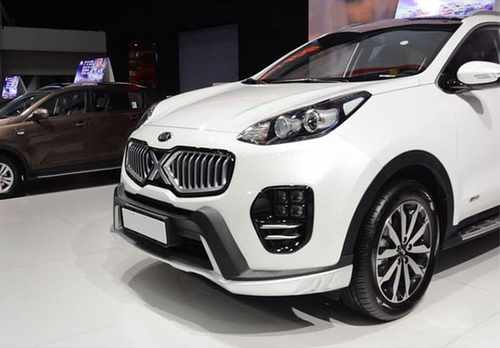 Решітка радіатора X-grille Sportage 4 (QL) 2016-2018