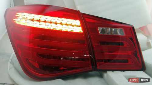 Задня світлодіодна оптика червона Benz Style Restyle для Chevrolet Cruze 2009-2014