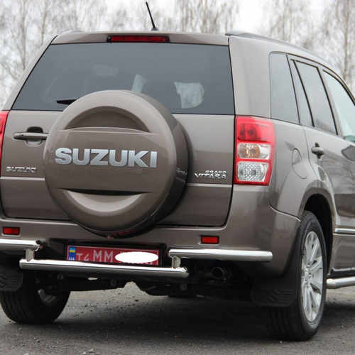 Захист заднього бампера Suzuki Grand Vitara 2005-2015