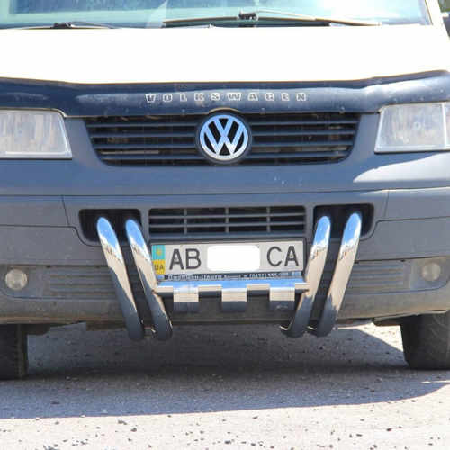 Захист переднього бампера для Volkswagen T5 2010+, T6 2015+