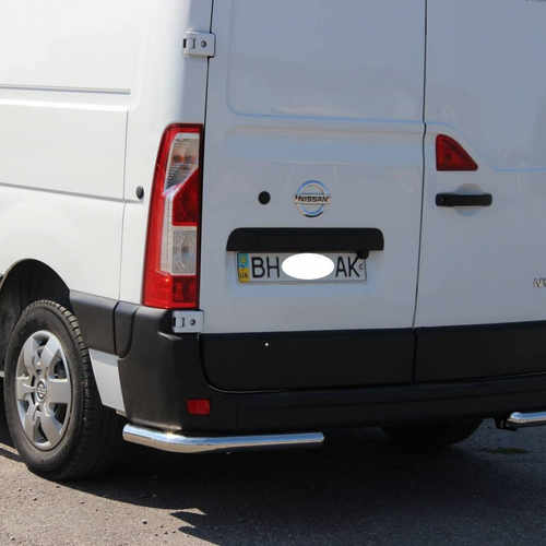Захист заднього бампера (куточки) для Renault Master 2010+ (NISSAN NV400 -2010+, Opel Movano-2010+)