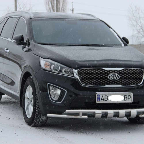 Захист переднього бампера для Kia Sorento 2015+