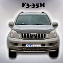 Захист переднього бампера подвійний для Toyota Prado 120