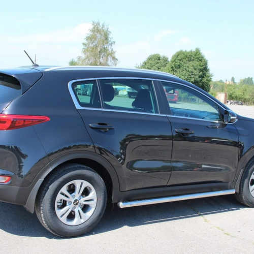 Захист штатного порогу Ø60 для Kia Sportage 2016-