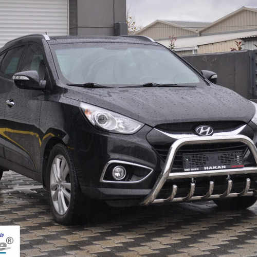 Кенгурятник з перемичкою і грилем D60 для Hyundai IX-35 2010+