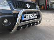 Кенгурятник з написом Can otomotiv для Suzuki Grand Vitara 60мм