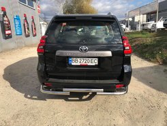 Защита заднего бампера Toyota Land Cruiser 150 2018+ (чайка) d 60