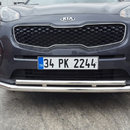 Передій захист для Kia Sportage 2016+ 60/60  мм