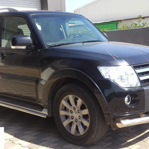 Передій захист одинарний труба Mitsubishi Pajero Wagon 06+