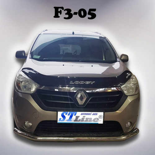 Передій захист одинарний d60 для Renault Lodgy 2013+
