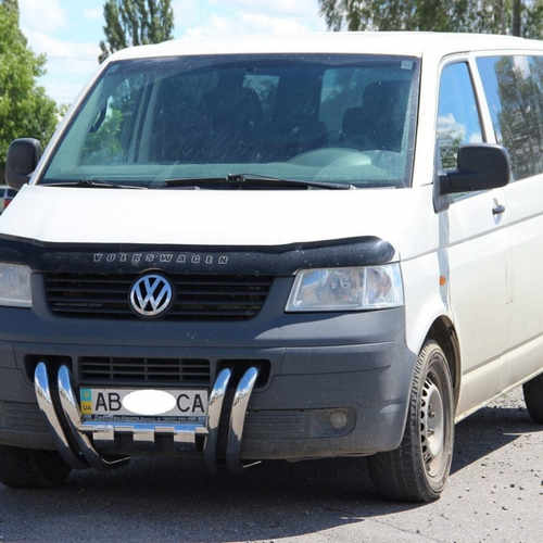 Захист переднього бампера для Volkswagen T5 2010+, T6 2015+