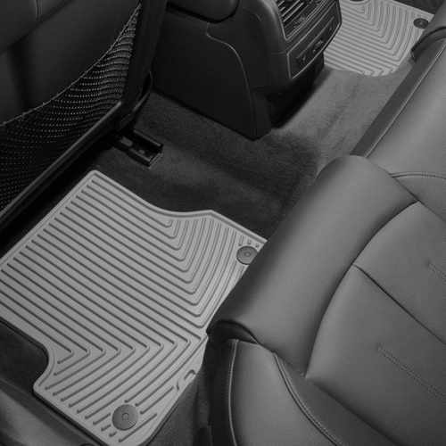 Килимки в салон для Audi A6 2012 - задні сірі W301GR