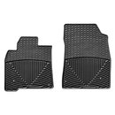 Килимки в салон для Toyota Land Cruiser 200 2008-12 LX 570 передні чорні W126