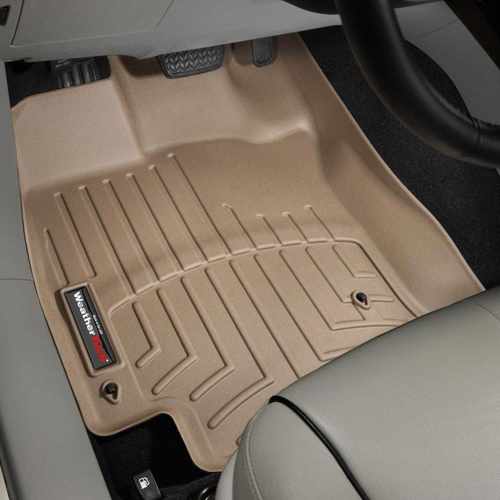 Килимки в салон для Toyota Venza 2008-12 з бортиком передні бежеві 451831