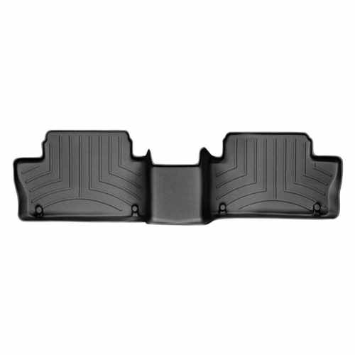 Килимки в салон для Volvo XC60 2008 - з бортиком задні чорні 442342
