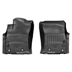 Коврики в салон для Toyota Land Cruiser Prado 150 2013- с бортиком черные передние 444931