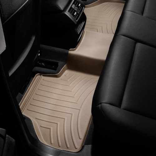 Килимки в салон для BMW X3 2010 - з бортиком бежеві задні 453312
