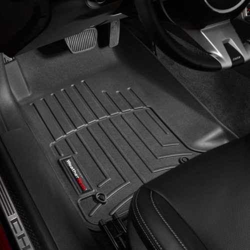 Килимки в салон для Chevrolet Camaro 2008-12 з бортиком передні чорні 442671