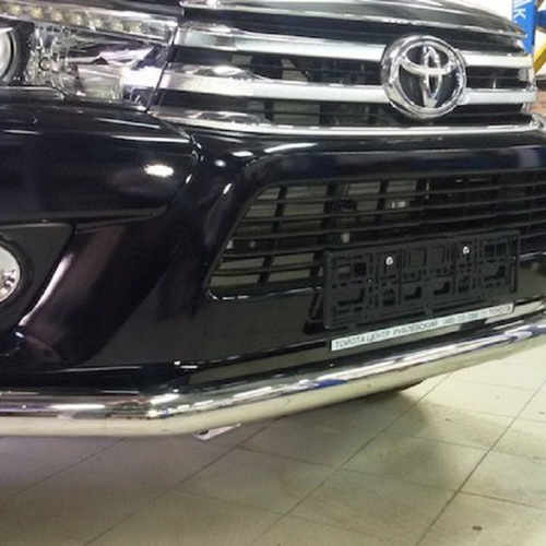 Передній захист Toyota Hilux 2016+ діаметр труби 60мм
