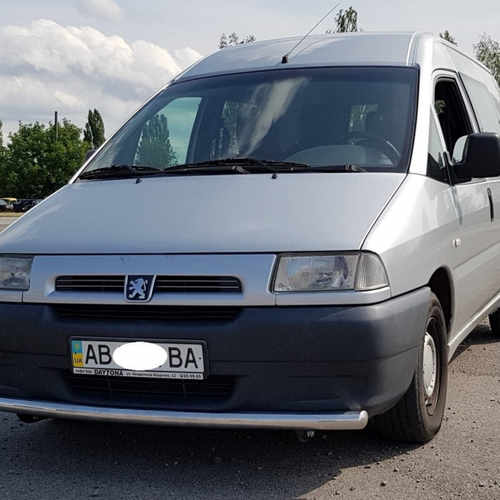 Передій захист d60 для Peugeot Expert 1995-2004