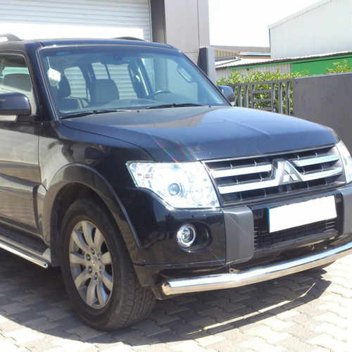 Передій захист одинарний труба Mitsubishi Pajero Wagon 06+
