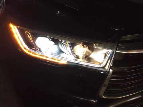 Передні LED фари DRL для Toyota Highlander 2014+