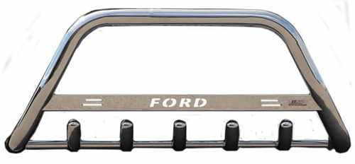 Кенгурятник з написом і грилем D60 для Ford Explorer 2010+ (WT004)