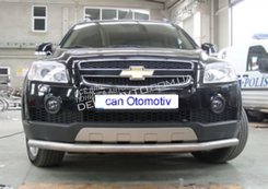 Захист переднього бампера пряма Can Otomotiv для Chevrolet Captiva