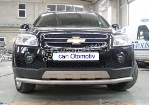 Захист переднього бампера пряма Can Otomotiv для Chevrolet Captiva