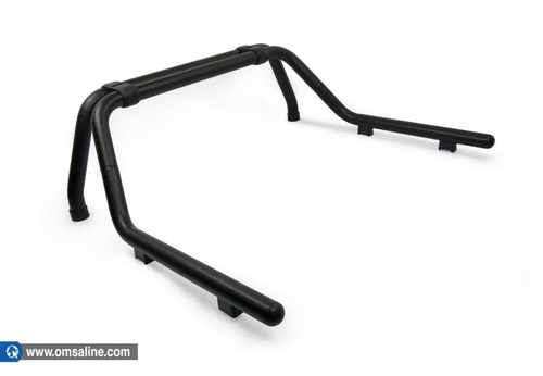 Захисні дуги в кузов Omsa Line Kobra Roll Bar для Nissan Navara 2005-2016 чорні