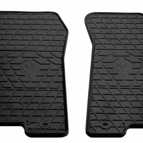 Килимки в салон Stingray для Infiniti QX 56 10-/QX80 13- /Nissan Patrol (Y62) 10- (design 2016) (передні - 2 шт) 1014192F