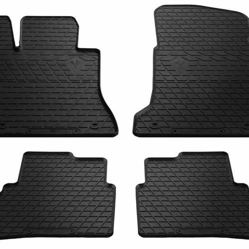 Килимки в салон Stingray для Mercedes W213 E 16- (design 2016) (комплект - 4 шт) 1012214