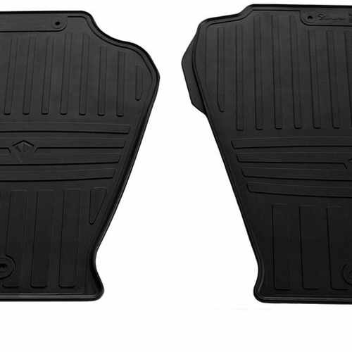 Килимки в салон Stingray для Land Rover Discovery III 04-/Discovery IV 09- (special design 2017) (передні - 2 шт) 1047012F