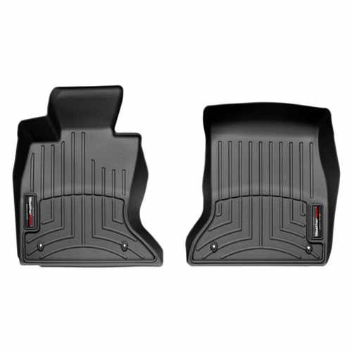 Килимки в салон для BMW 5 2010 - F10 X drive з бортиком передні чорні 443301