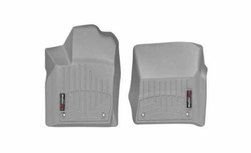 Килимки в салон для Jeep Grand Cherokee 2011 - Diesel з бортиком сірі передні ЄВРОПА 464441